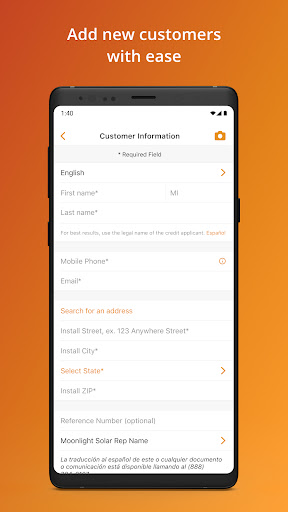 Sunlight Financial Portal Screen 3