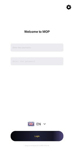 Android application Smartway MOP2 screenshort