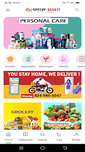 Speedy Basket - Buy Online Groceries & Vegetables 1.9.4 APK screenshots 2