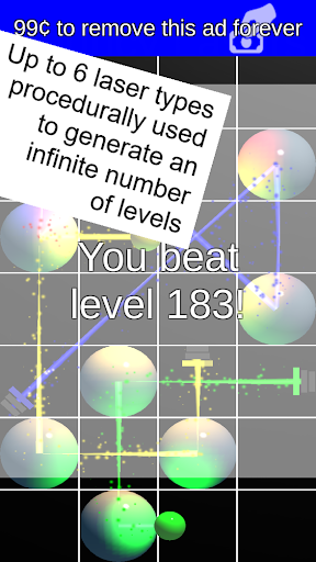 Bouncy Lasers Screen 3