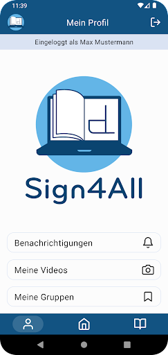 Android application Sign4All screenshort