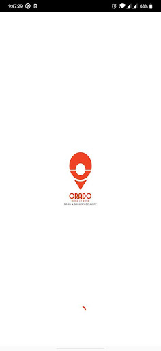 Android application ORADO - Online Food, Grocery a screenshort