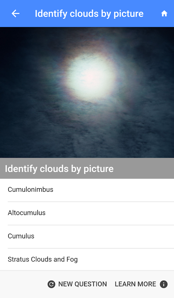 #4. Field Guide to Clouds (Android) 由: UCAR Center for Science Education