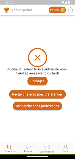 Android application TrustyDate screenshort