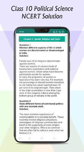 Class 10 Political Science Screen 3