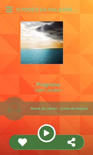 Android application O PODER DA PALAVRA QUE LIBERTA screenshort