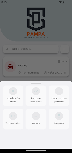Pampa Rastreamento de Vc. Screen 2