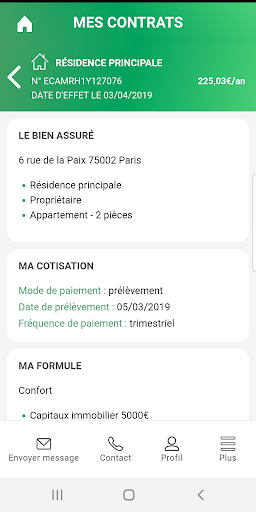 ECA Assurances Screen 3