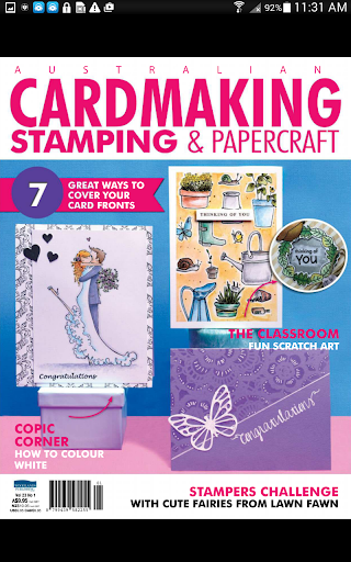 Android application Cardmaking Stamping and Paperc screenshort