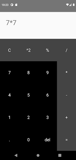 Afgar Calculator Screen 3