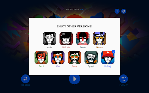 Incredibox skærmbillede