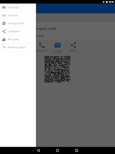 Escáner de QR y Código Barras Screenshot