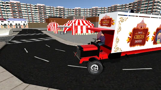서커스 트럭 운전사 : 도시 픽 앤 드롭 시뮬레이터