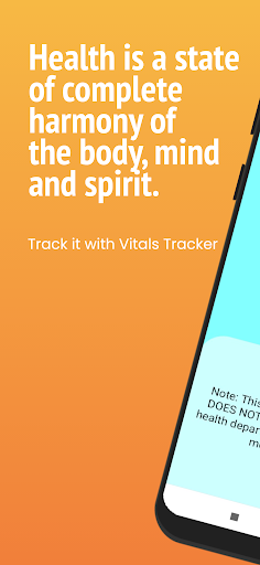 Ace Vitals Tracker Screen 2