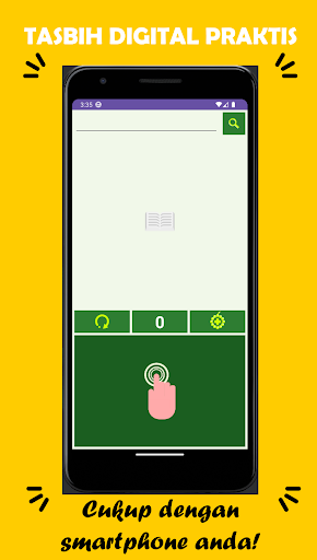 Android application Tasbih Digital dan Catatan screenshort