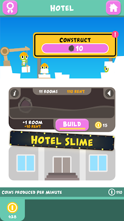 Game screenshot Hotel Slime - Clicker Game mod apk