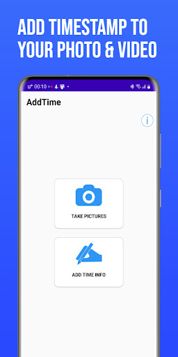 Android application AddTime screenshort