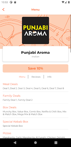 Android application Punjabi Aroma S70 screenshort