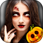 Cover Image of Herunterladen Halloween Photo Editor - Gruseliges Make-up  APK