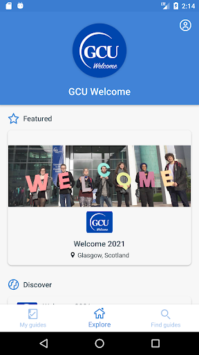 GCU Welcome Screen 2
