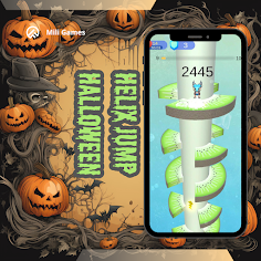 Helix Jump : Halloween - Screenshot 2