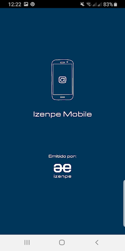 Android application IZENPE MOBILE screenshort