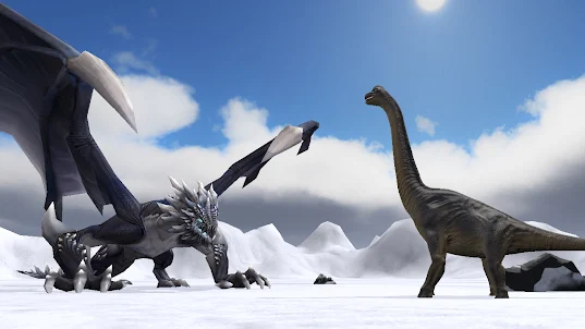 Dragon vs Dinosaur: Epic War