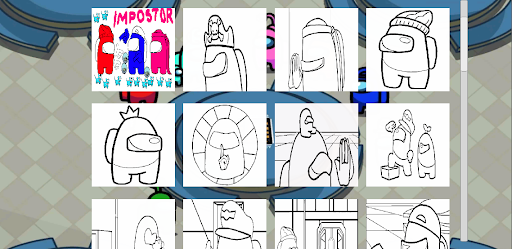 Real Among Us Coloring Book Maker With Stickers Download Apk Free For Android Apktume Com