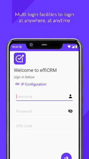 effiCRM Screen 2