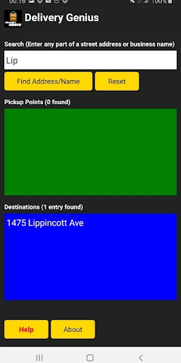 Delivery Genius Screen 3