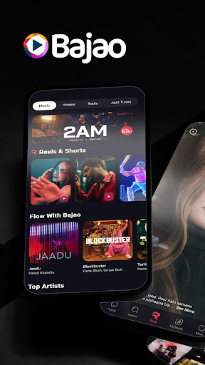 Bajao: Music & Audiobooks Screenshot 1 - AppWisp.com