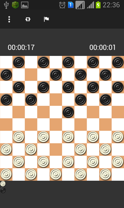 Android application International checkers screenshort