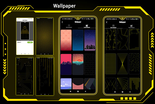 Screenshot of Cyber Hi-tech Launcher 2024