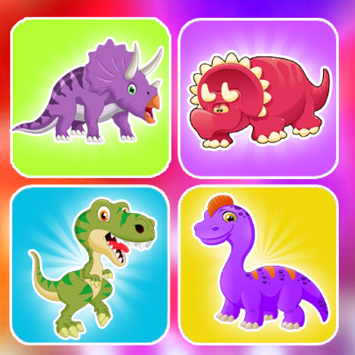 Memory game - Dinosaurs park logo