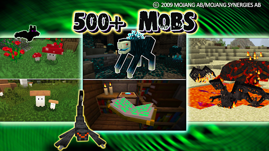 Mods 500 Mobs for Minecraft
