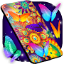 Neon Butterflies Wallpaper 🦋 Free Live Wallpapers