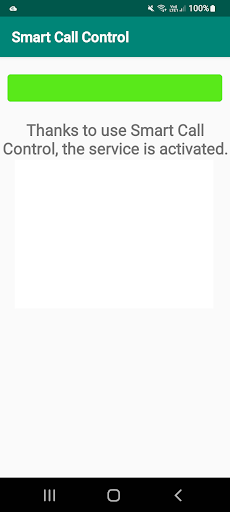 Smart Call Control Screen 2