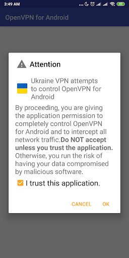 Ukraine VPN - Plugin for OpenVPN