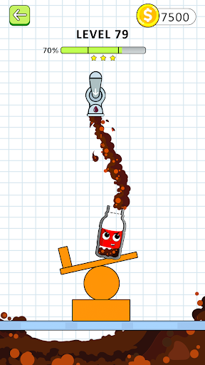 Fill The Bottle: Draw Line Screen 2