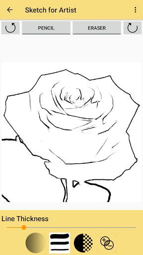 Android application Sketcher for Artists screenshort