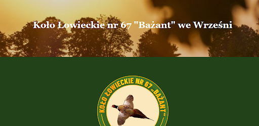 Koło Łowieckie nr 67 Bażant Screen 2