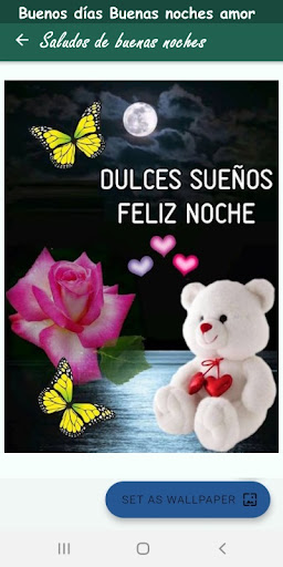 Buenos días Buenas noches amor Screen 2
