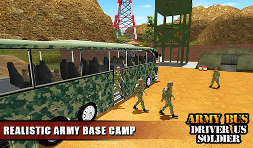 Army Bus Driving Games 3D  screenshots 15