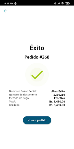 Android application KrakenPOS screenshort