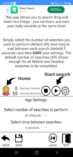 Reward Automator Screen 2