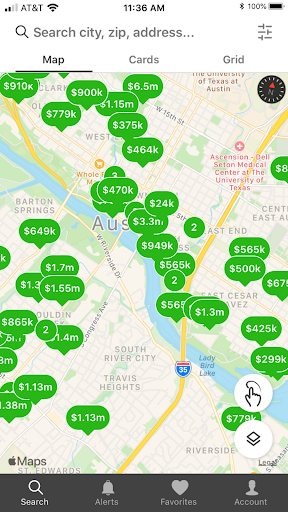 Android application ATX Real Estate screenshort