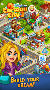 Cartoon City 2 - Farm to Town. Build dream home screenshots 1