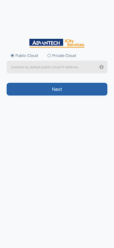Android application Advantech CCM Mobile screenshort