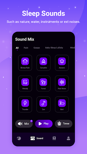 Sleep Sounds Screen 2