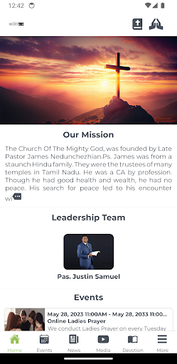 Android application MIGHTY GOD screenshort